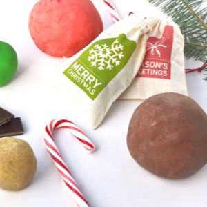 Christmas playdough