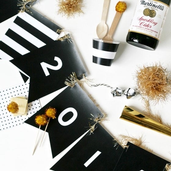 7 Stylish + Modern New Years Printables That Are FREE!