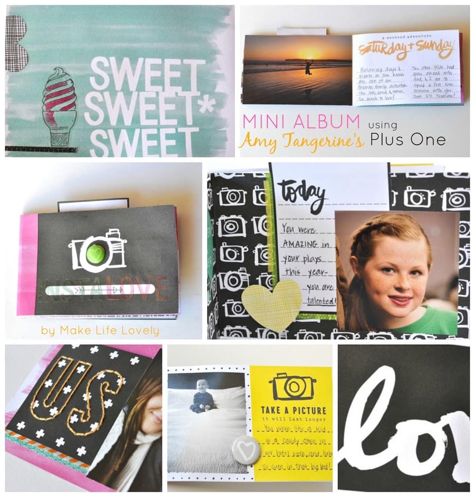Instagram Mini Album Using Amy Tangerine's Plus One Collection - Make Life  Lovely