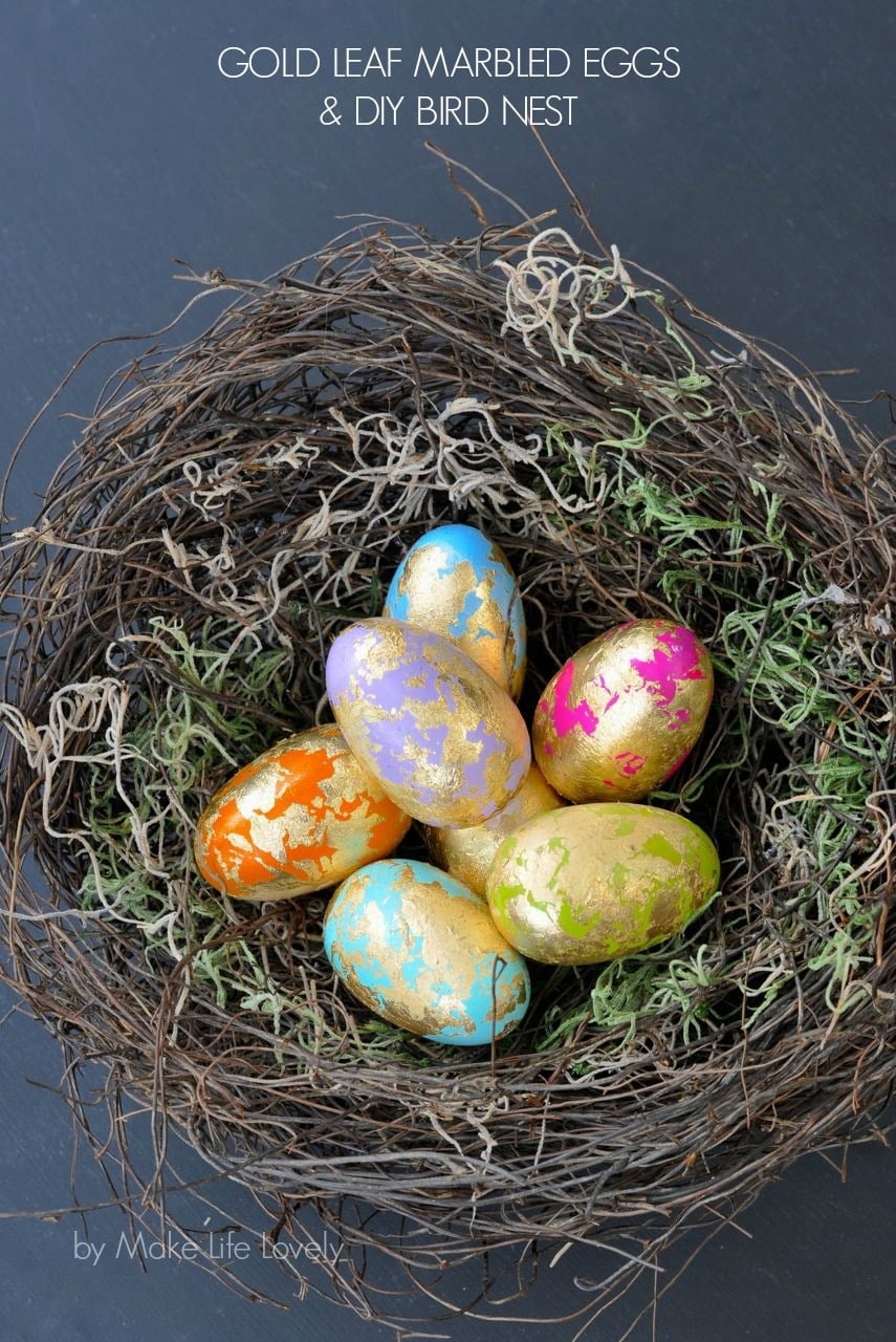 How to Make a DIY Bird Nest {In Minutes}