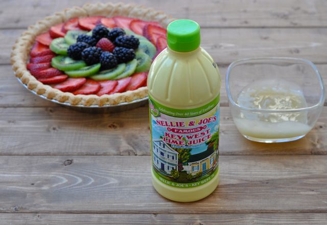 key lime tart for an Easter brunch