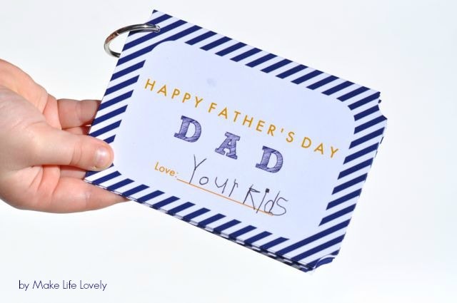 free printable fathers day ticket book make life lovely