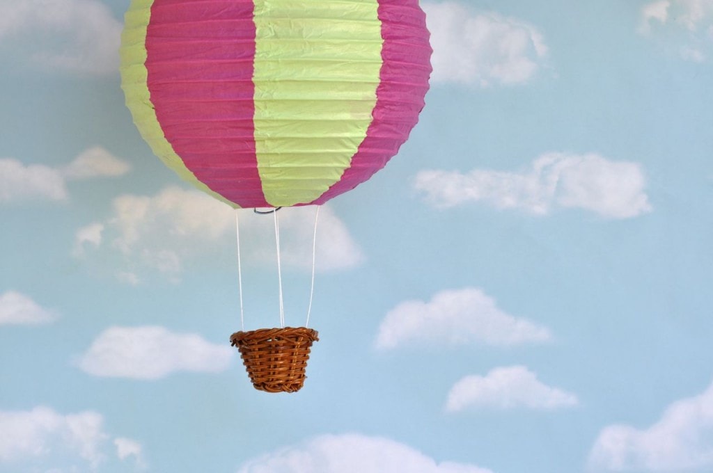 How to Make a Paper Lantern Hot Air Balloon Make Life Lovely