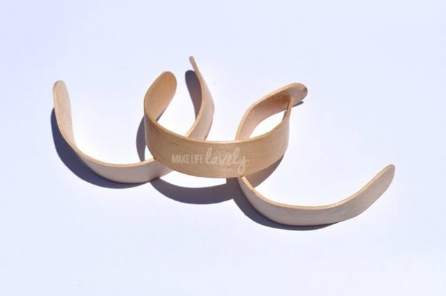 Popsicle stick bracelet directions