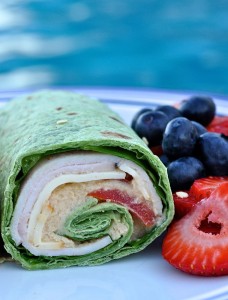 Turkey Hummus Wrap Recipe