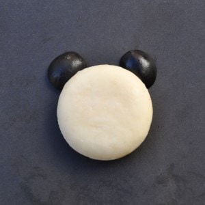 Panda bear food art