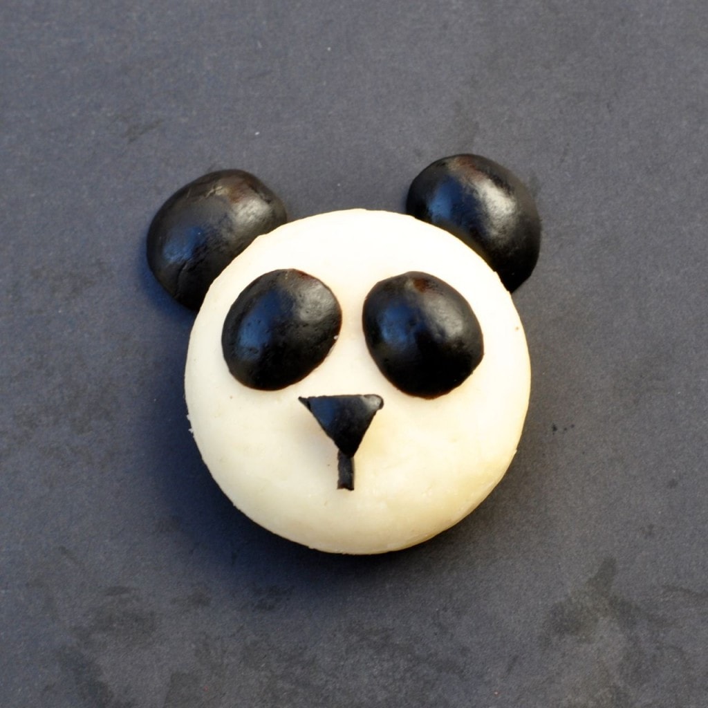 Panda bear kids snack