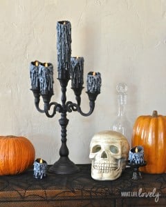 Halloween toilet paper roll candles | by Make Life Lovely