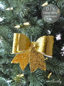 DIY Bow Ornament