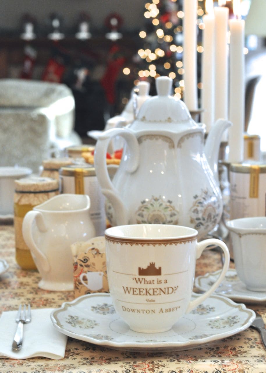 Downton Abbey Tea Party + a GIVEAWAY Make Life Lovely