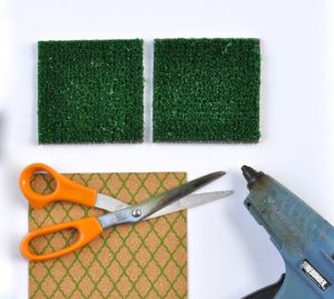 DIY Super Bowl Football Coasters