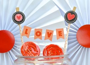 Valentine's Day Treat Table 