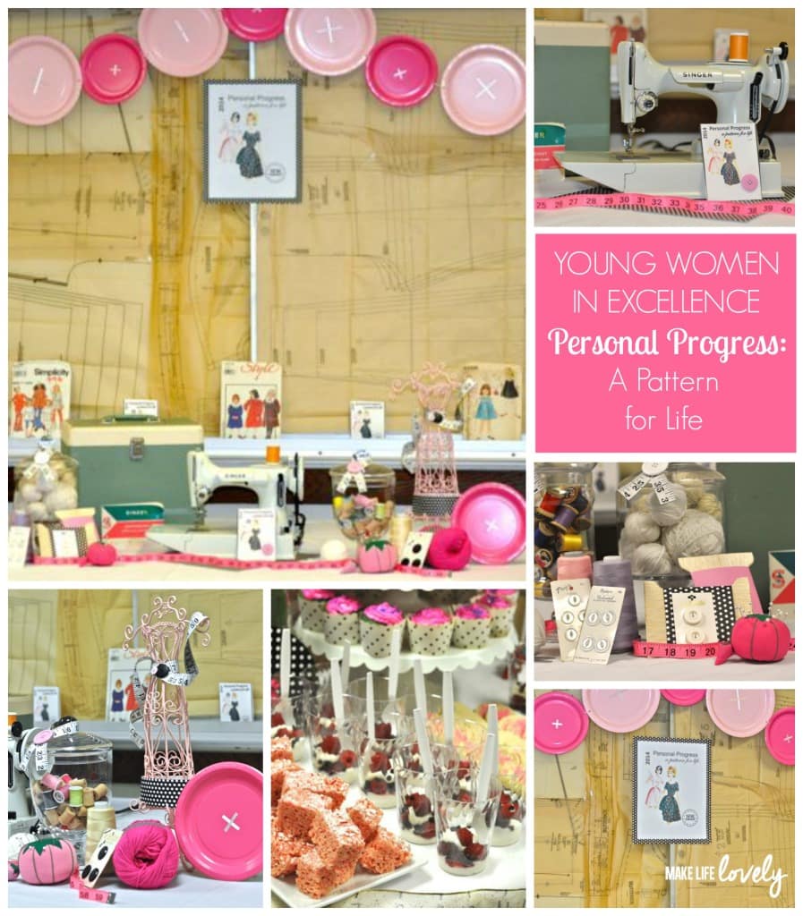 Young Women in Excellence Personal Progress A Pattern For Life by Make Life Lovely