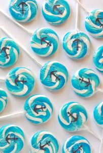 DIY Nautical Party Suckers