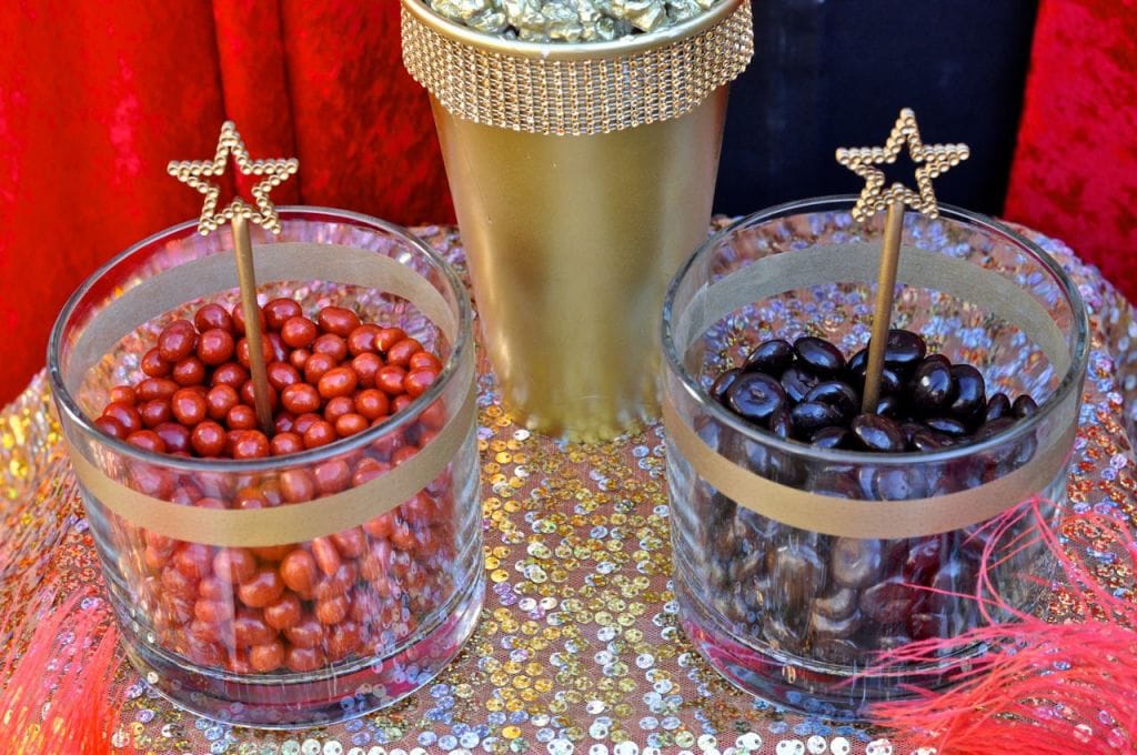 Oscars Party Candy Buffet