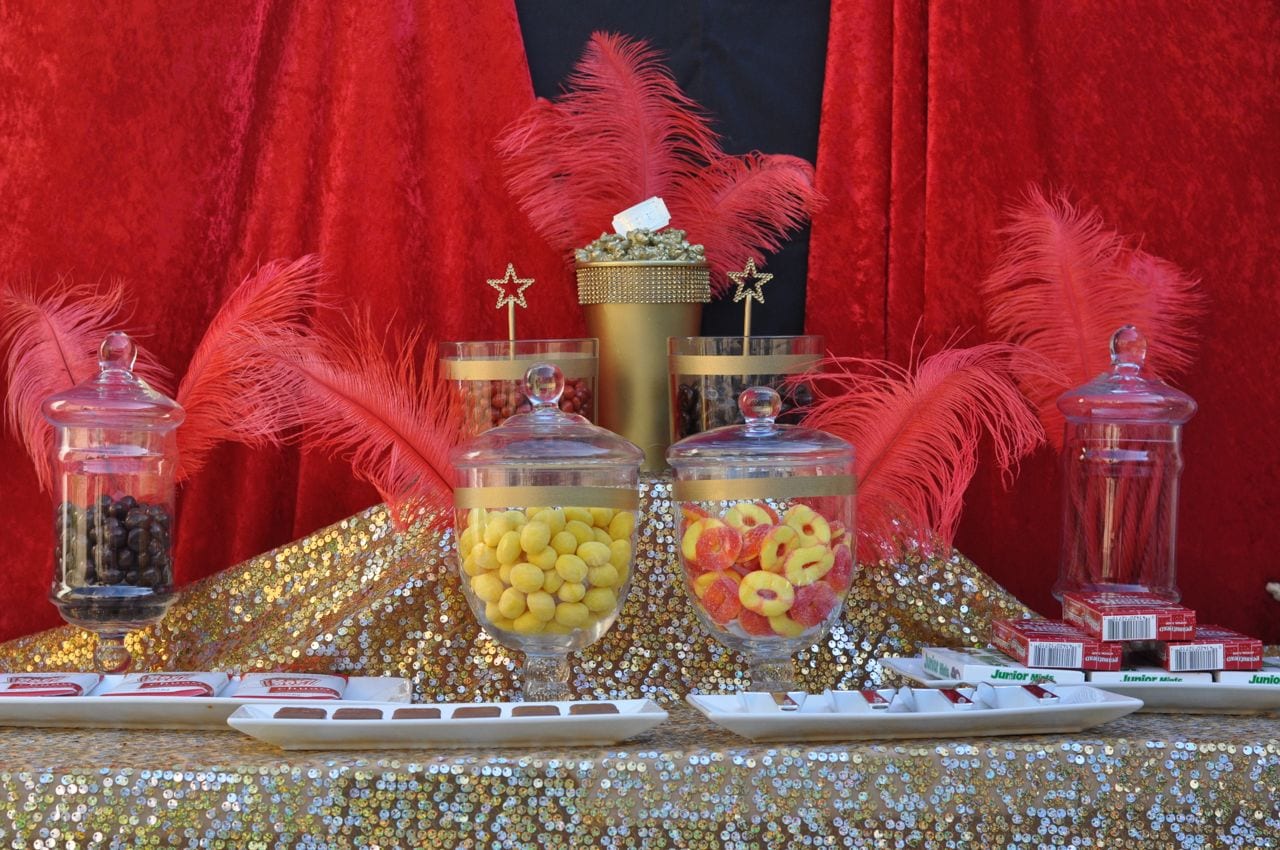Oscars Party Candy Buffet Make Life Lovely