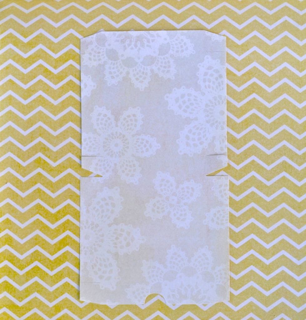 Treat Box with Sizzix Pizza Box die