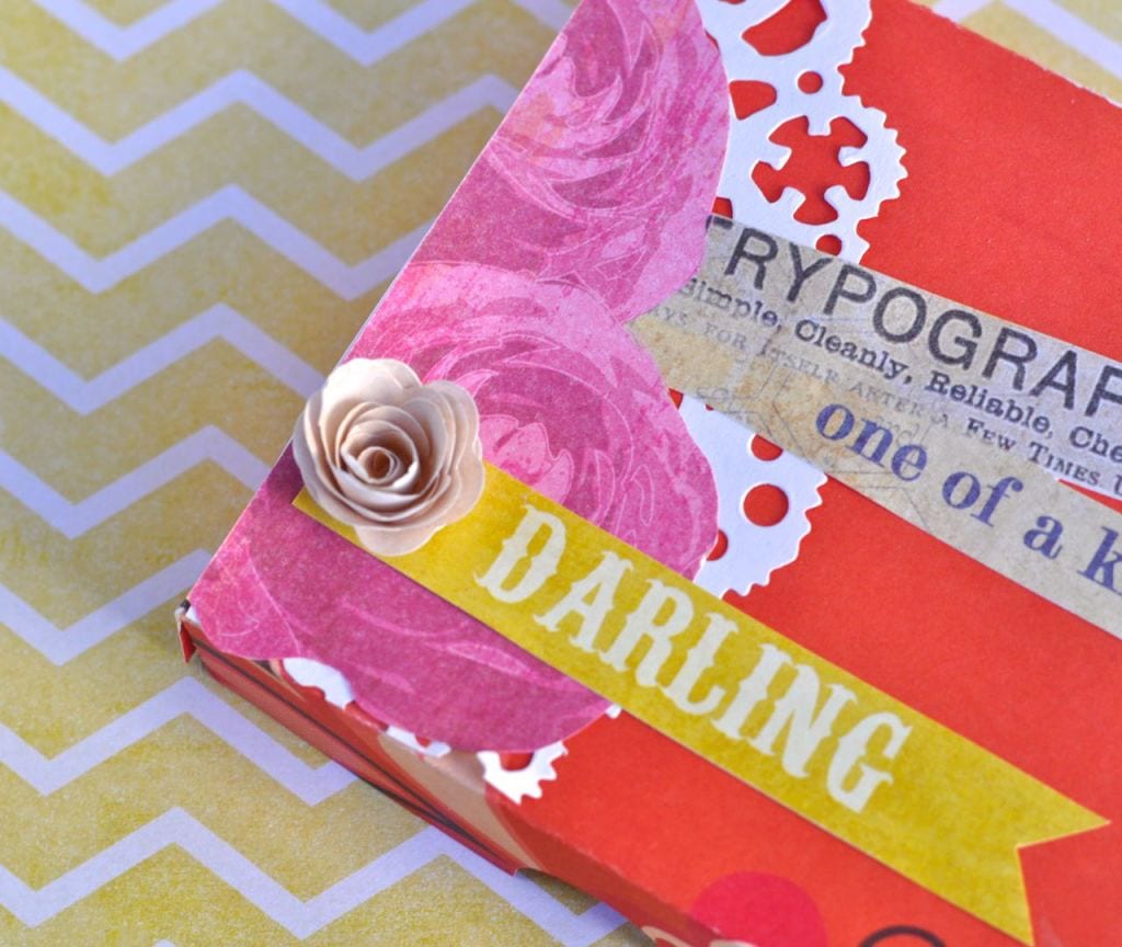 Treat Box with Sizzix Pizza Box die