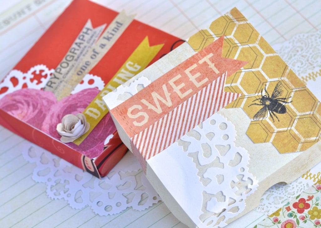 Treat Box with Sizzix Pizza Box die