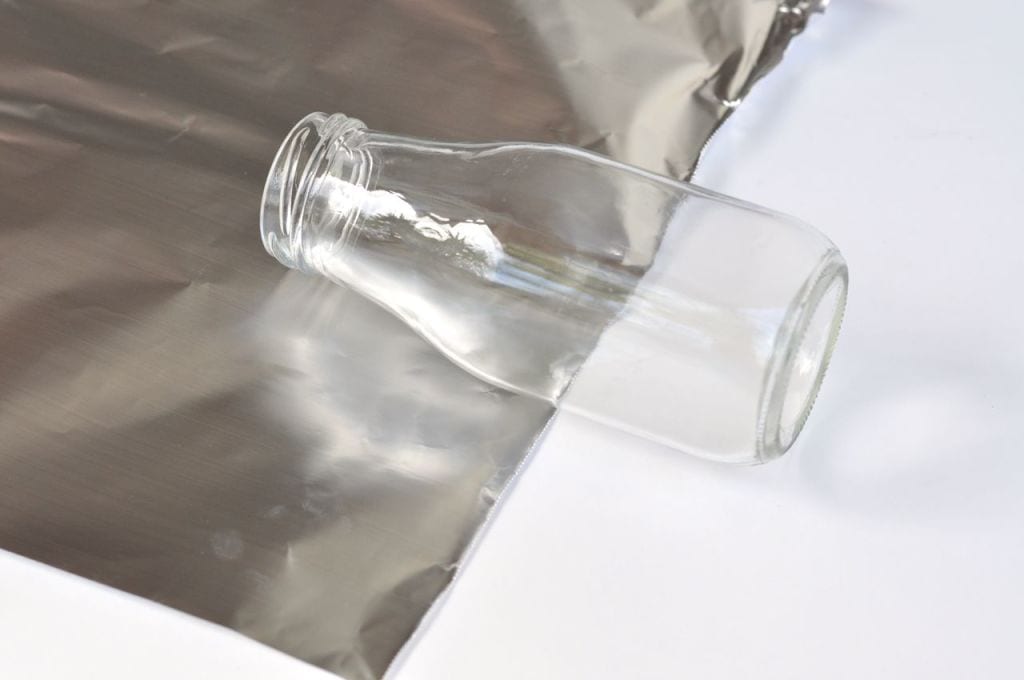 DIY Gold Dipped Vase