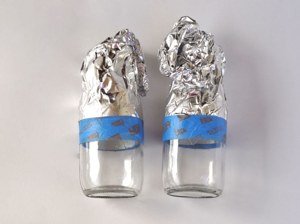 DIY Gold Dipped Vase