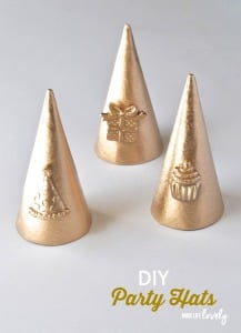 DIY Party Hats with Mod Melts