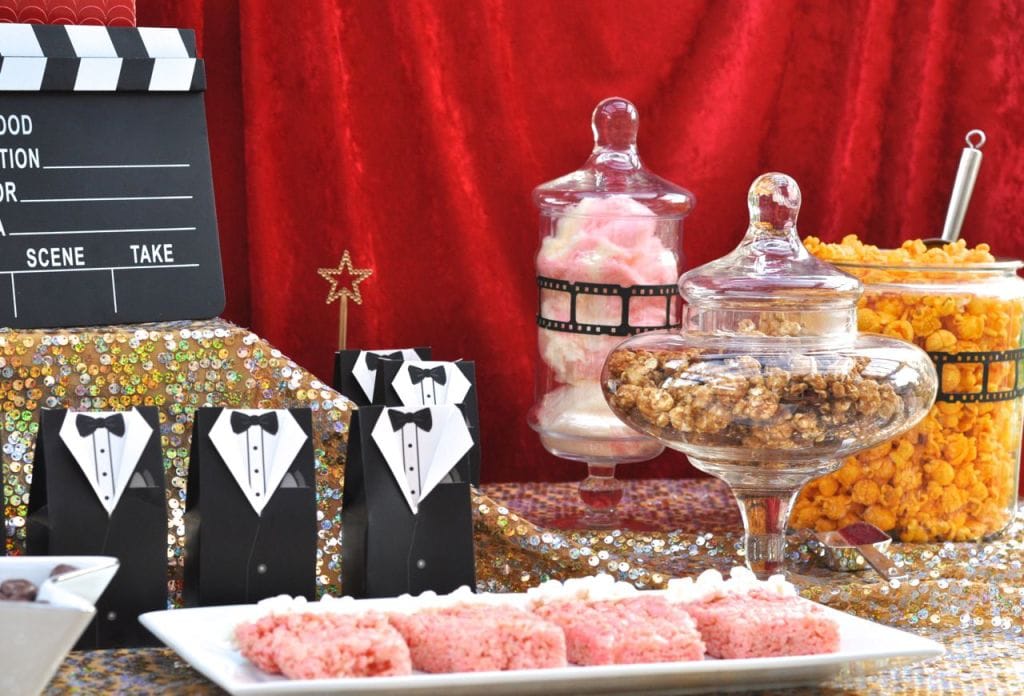 Film Strip Decorations for a Movie Party Make Life Lovely