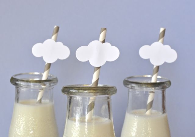 DIY Cloud Straws