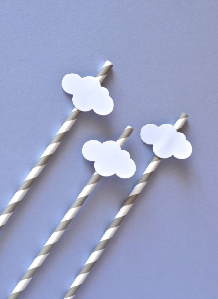 DIY Cloud Straws