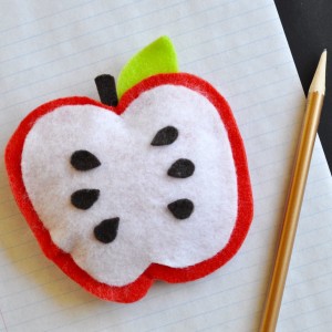 DIY Bean Bag Apple