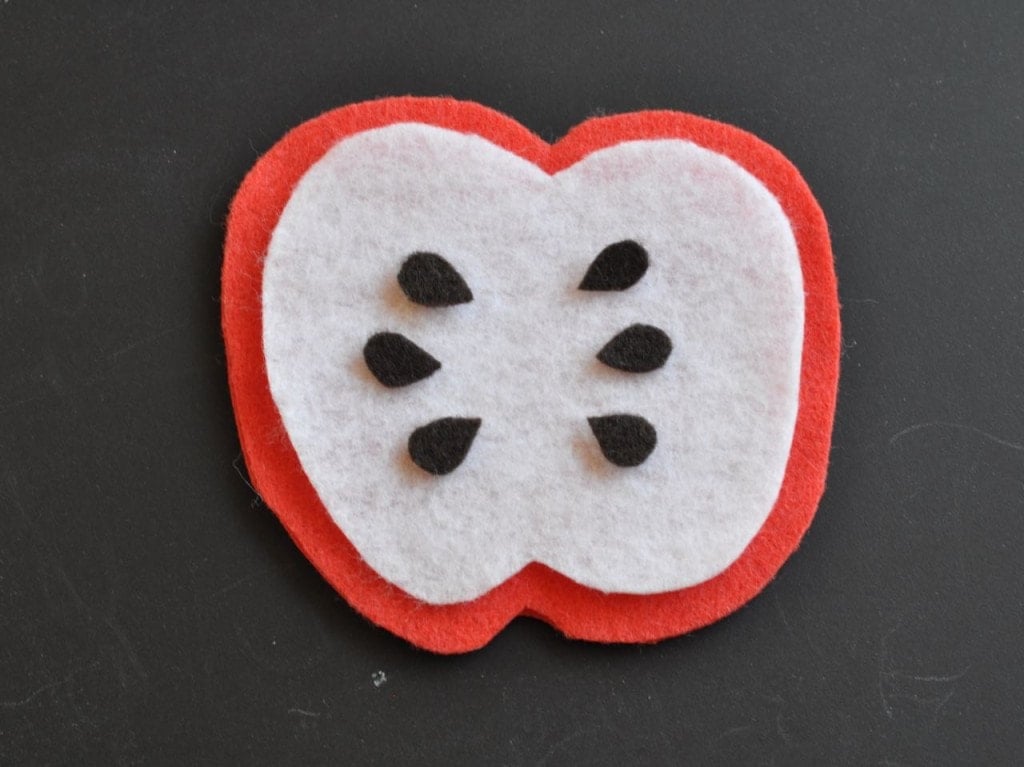 DIY Bean Bag Apple