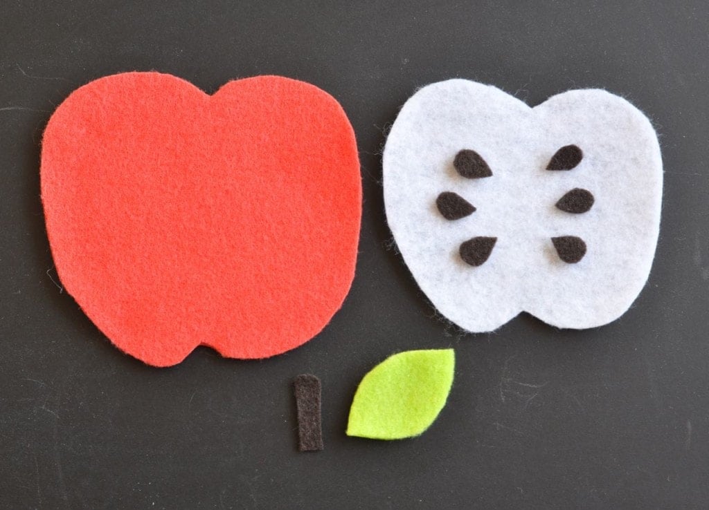 DIY Bean Bag Apple