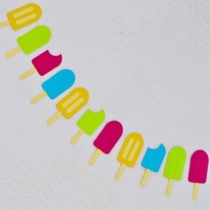Popsicle Garland