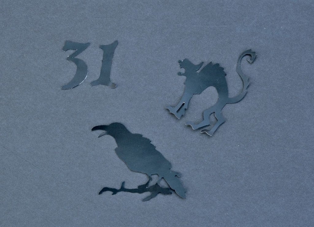 Halloween die cuts