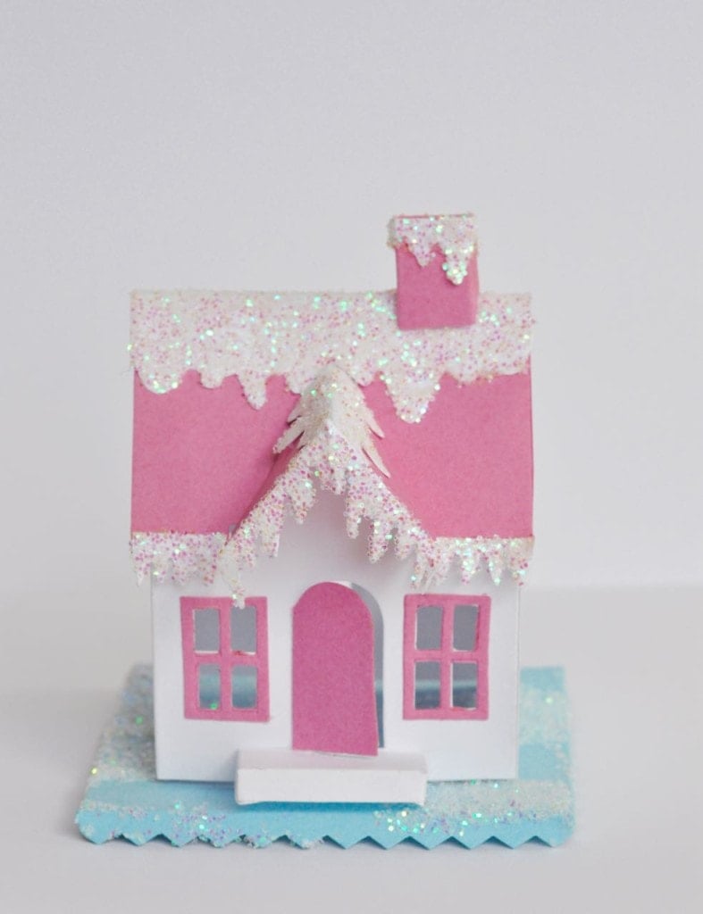 DIY Winter Village House