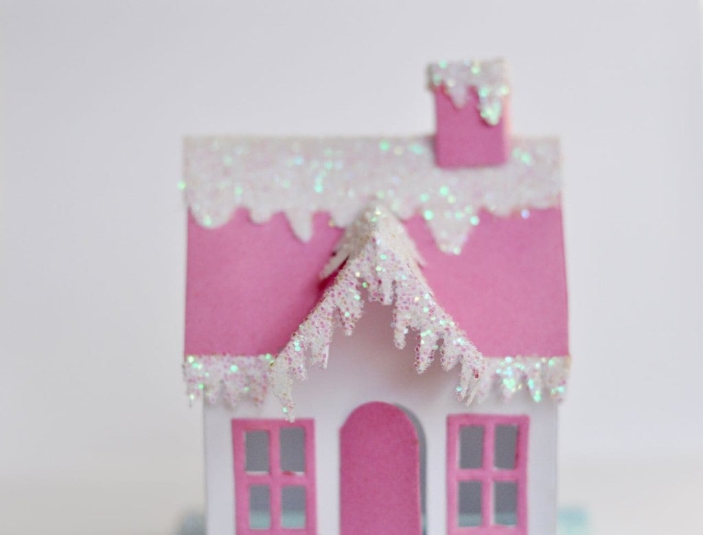 DIY Winter Village House with Sizzix