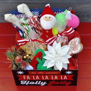 DIY Dog Gift Basket