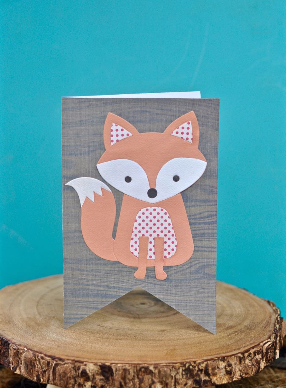 Adorable Fox Card Make Life Lovely