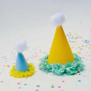 Mini Party Hats Tutorial