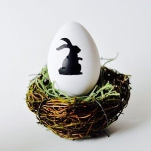 Vinyl Easter egg decoration craft