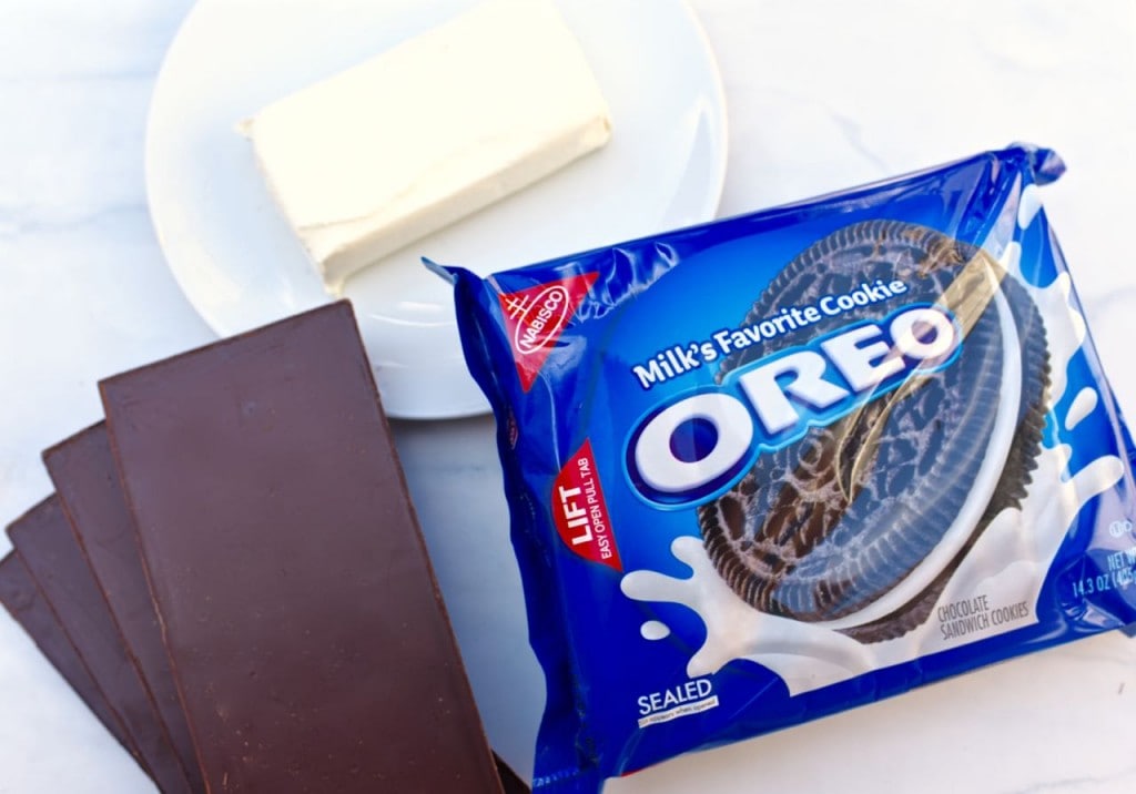 OREO cookie balls ingredients