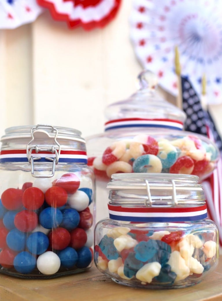 Fourth of July Candy Bar - Make Life Lovely