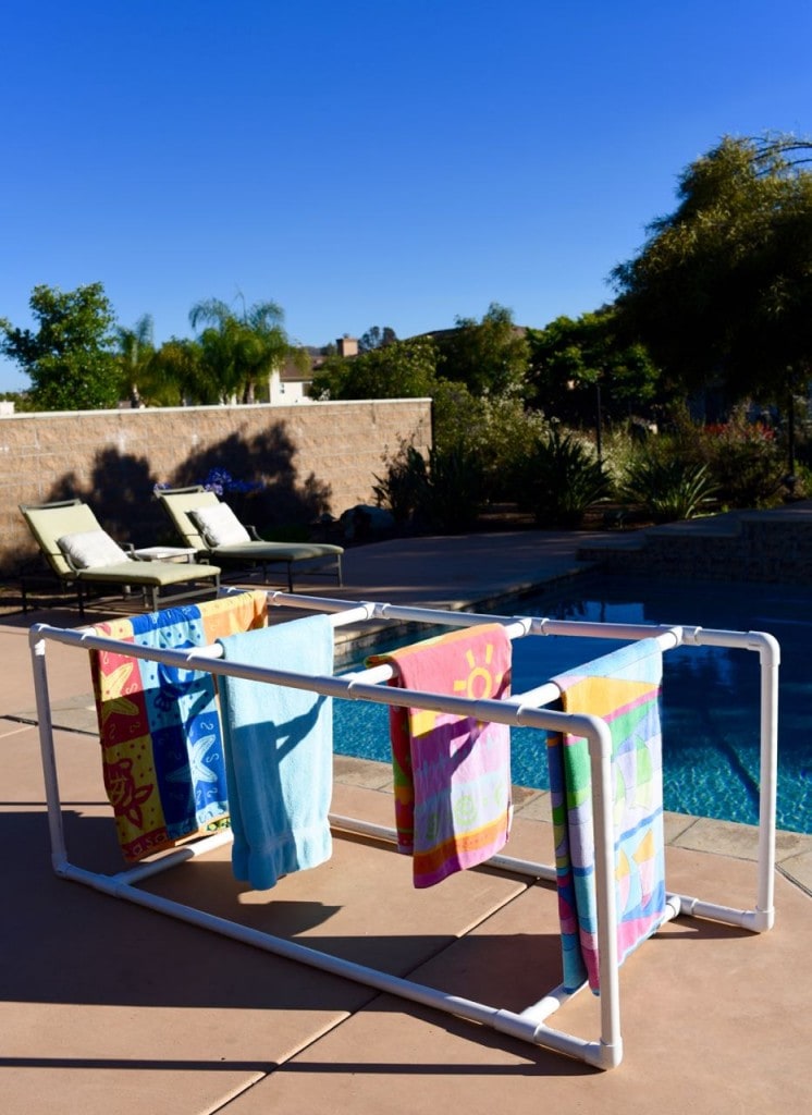 PVC Pipe Towel Holder DIY. 3 Make Life Lovely