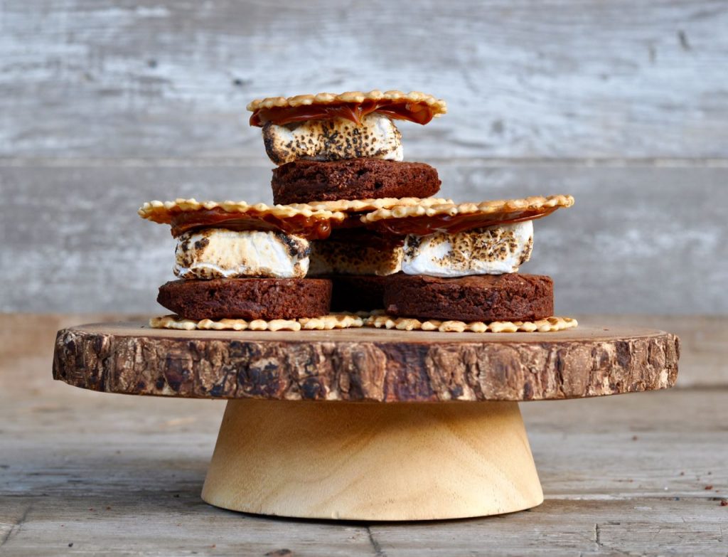 Brownie Dulce de Leche S'mores