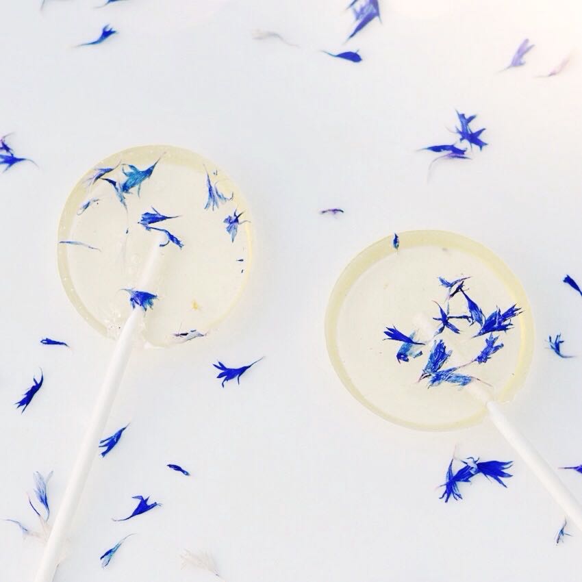 How to Make Edible Flower Lollipops Make Life Lovely