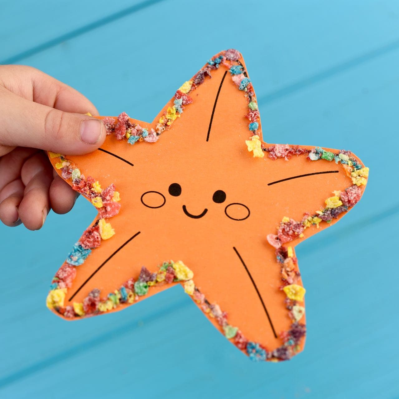 Ocean Animal Craft With Fruity Pebbles Make Life Lovely