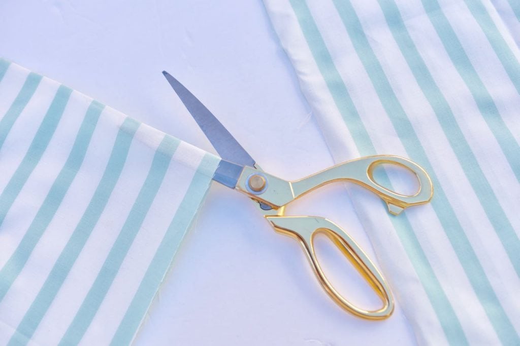 No sew fabric bag tutorial