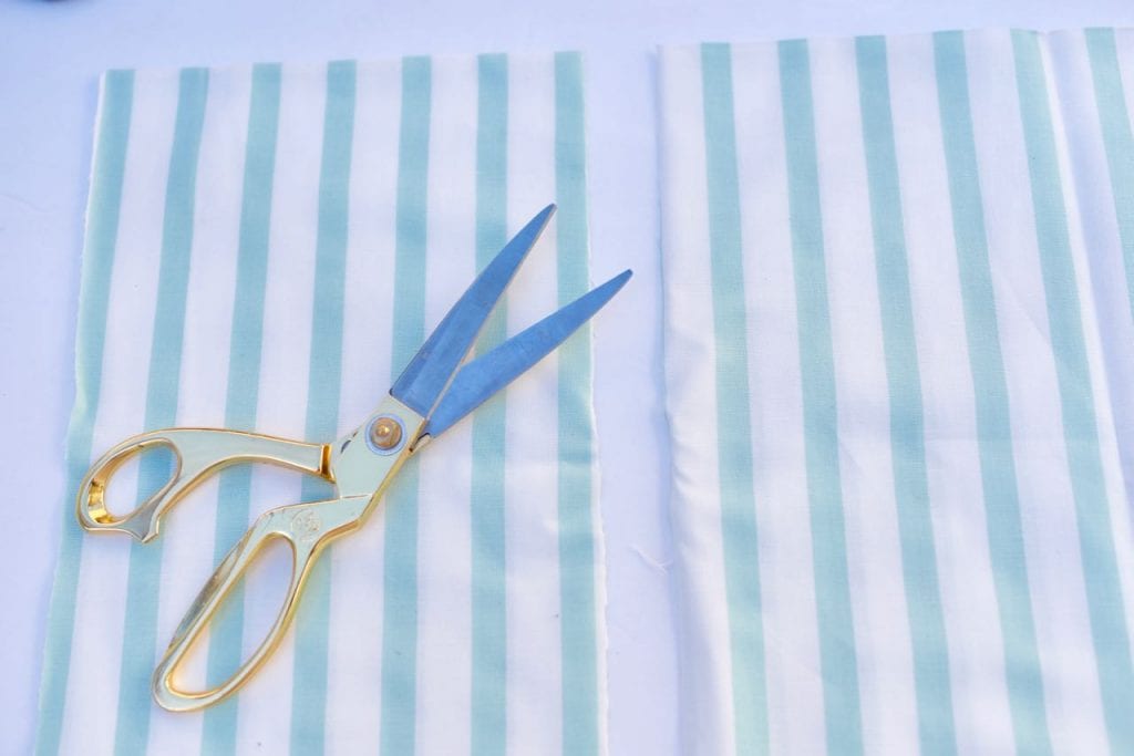 No sew fabric bag tutorial