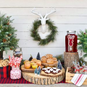 Rustic holiday party ideas
