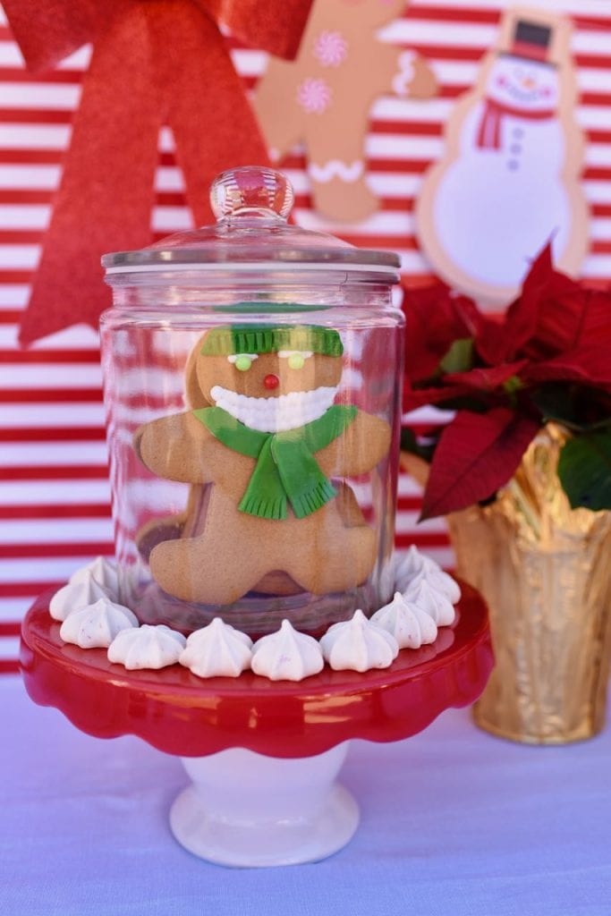 Cookie exchange gingerbread man